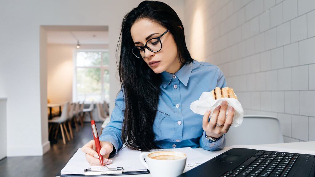 Post Thumbnail - Work Worries: A Quarter of Employees Are Too Stressed to Think About Healthy Eating Choices, Study Finds