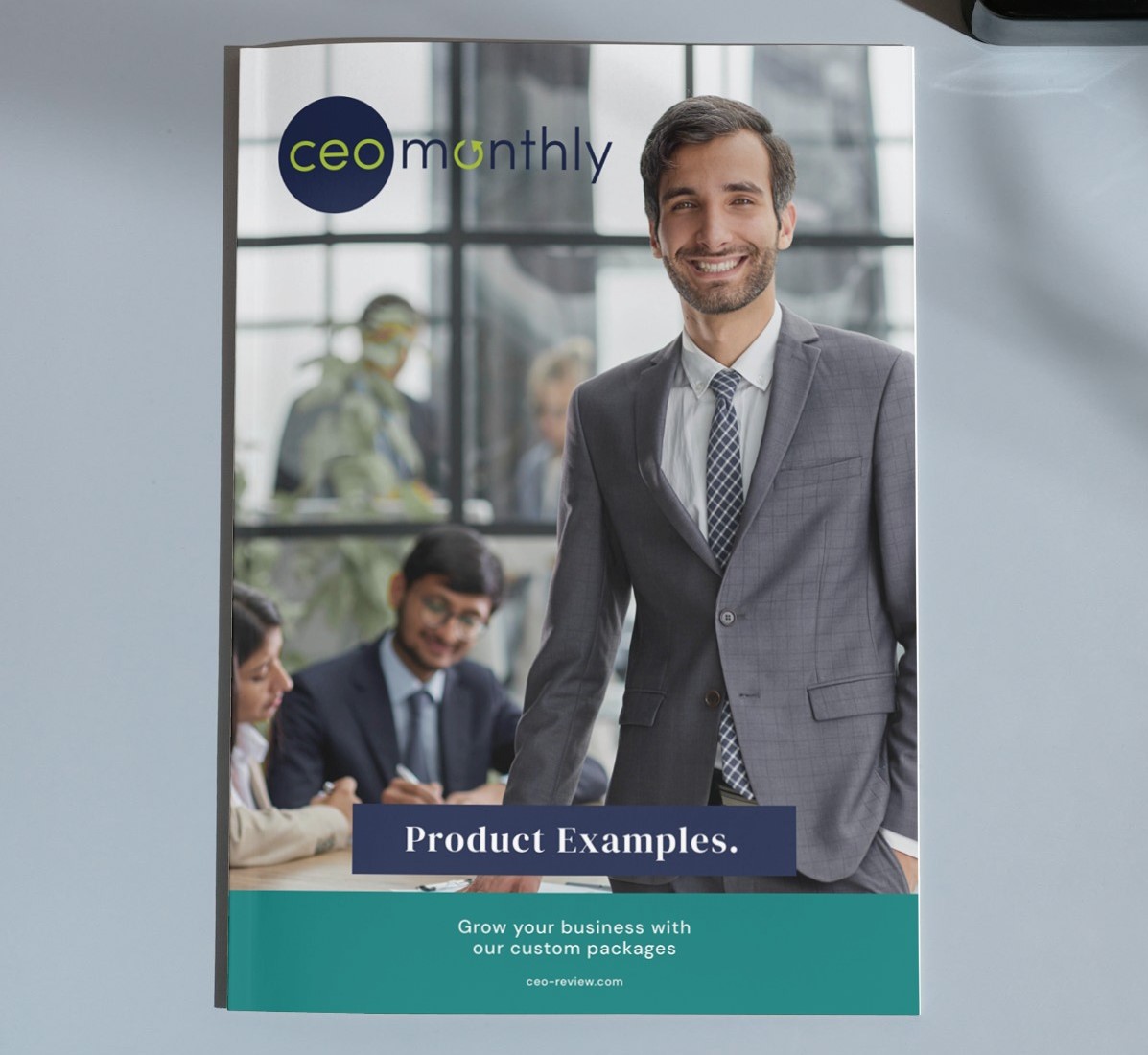 Product brochure front cover image